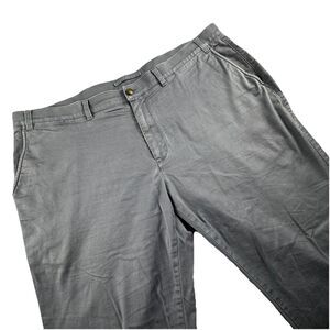 Duck Head Gold School Pant Men 42x32 Blue Chino Khaki Classic Fit Stretch